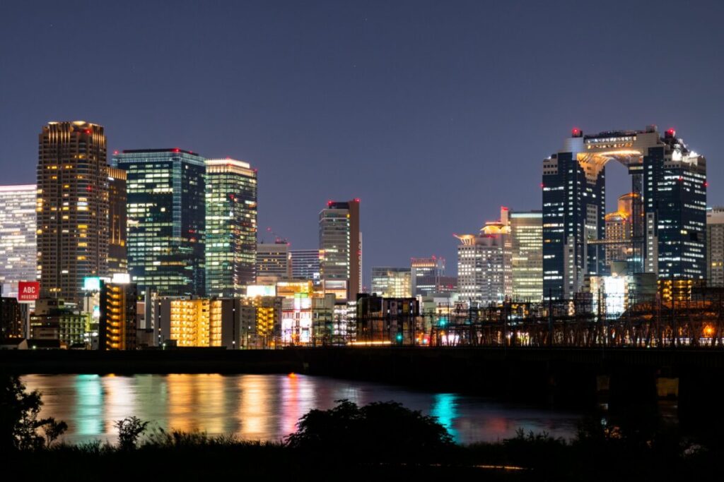 Night View of Umeda