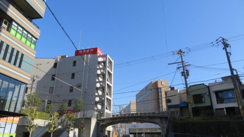 Scenery around Moriguchi Station