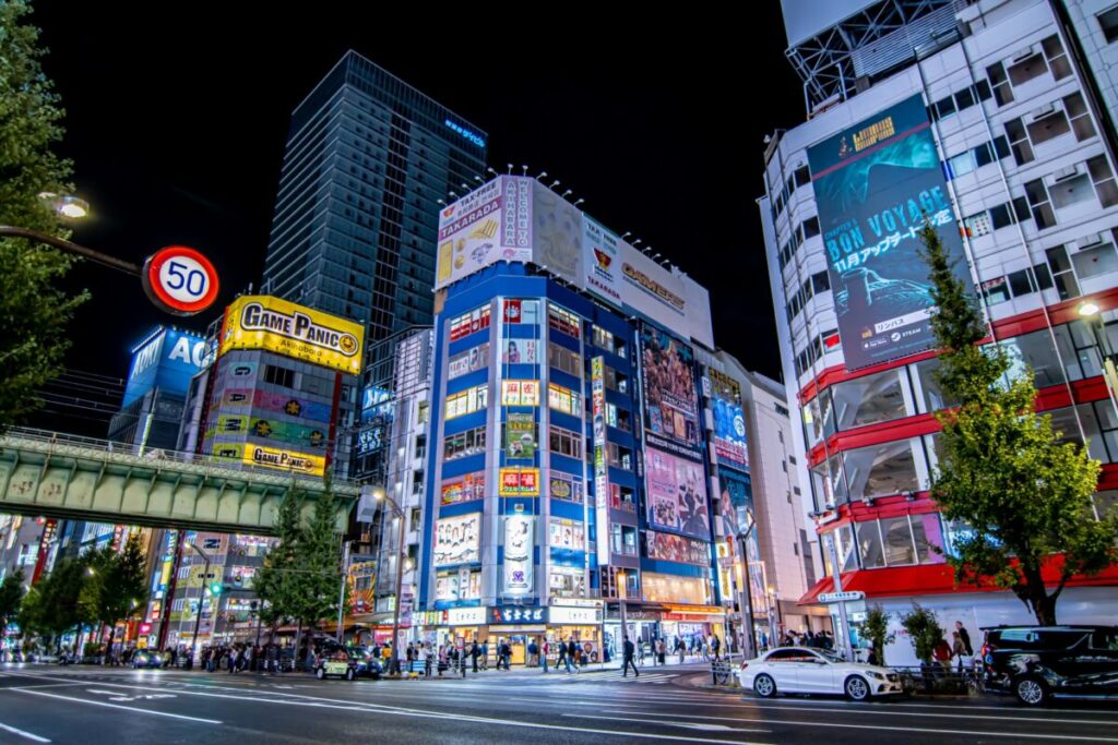 Night View of Akihabara