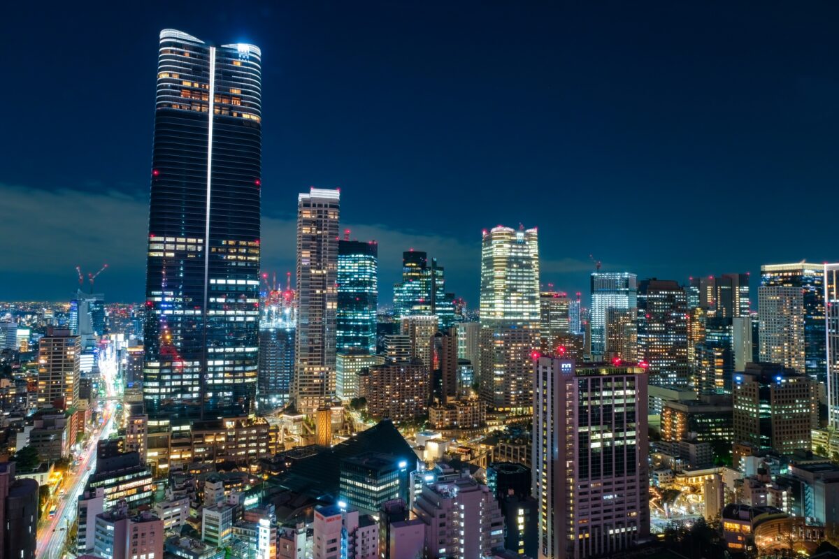 東京タワーからの夜景