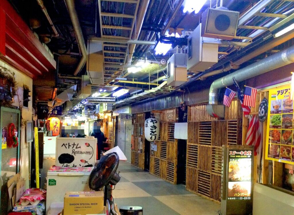Asakusa Underground Shopping Street