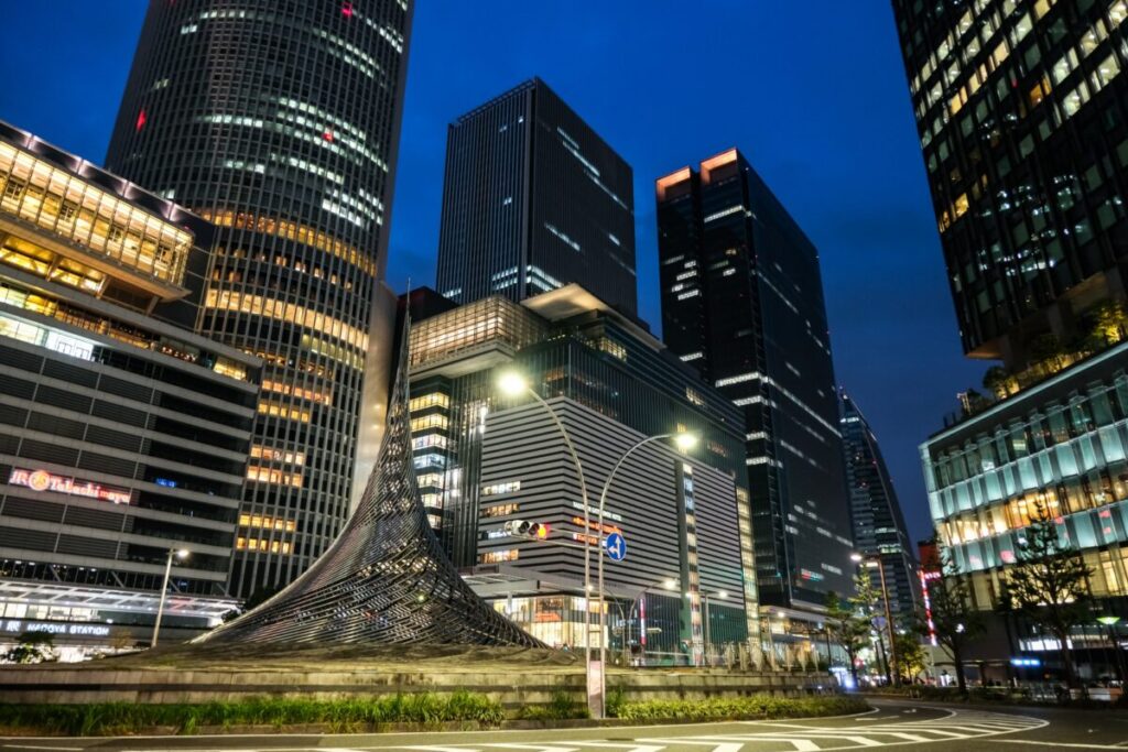 In Front of Nagoya Station